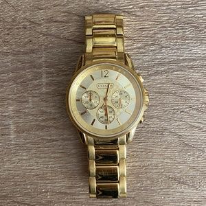 COACH Women's Gold Watch